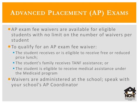 Federal and State AP Exam Fee Assistance .